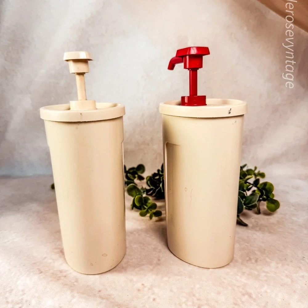Tupperware‎ Condiment Pump Dispensers